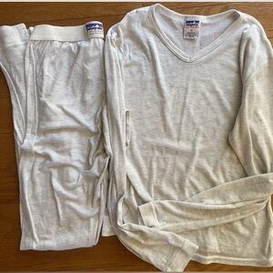 Vintage Patagonia Capilene Baselayer Set Medium Made in USA